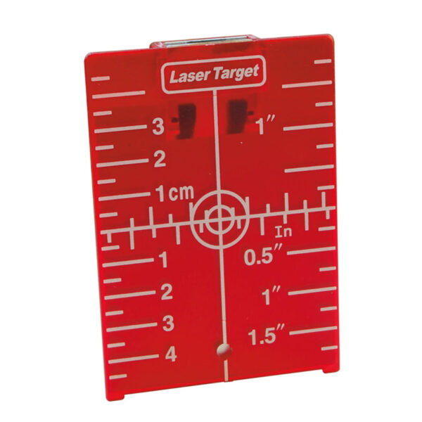 Doelplaat met magneet ROOD