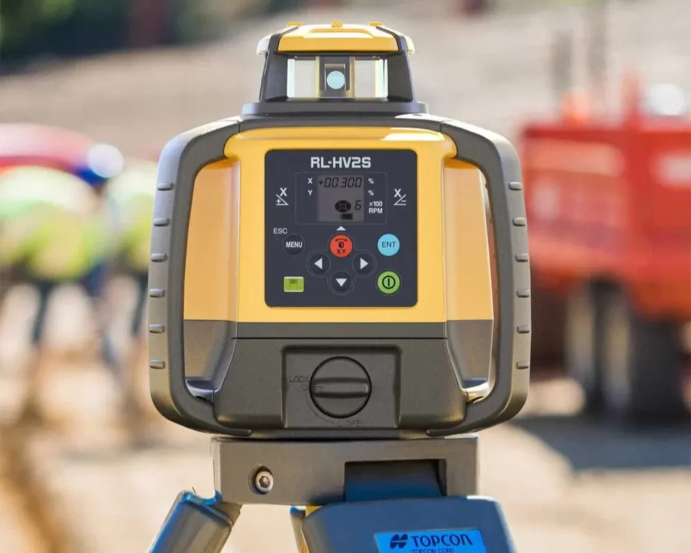 TOPCON RL-HV2S Afschotlaser met laadplug aan de voorkant - Afbeelding 3