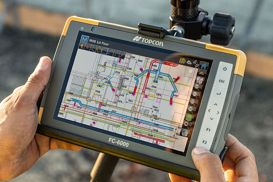 TGSI Topcon FC-6000 veldboek