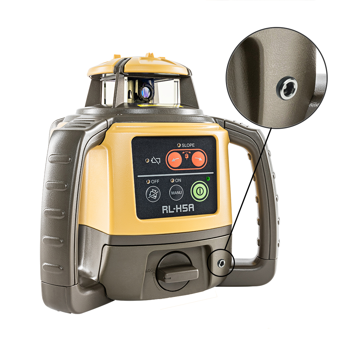 TGSI-Topcon-RL-H5A-met-laadplug-voorzijde