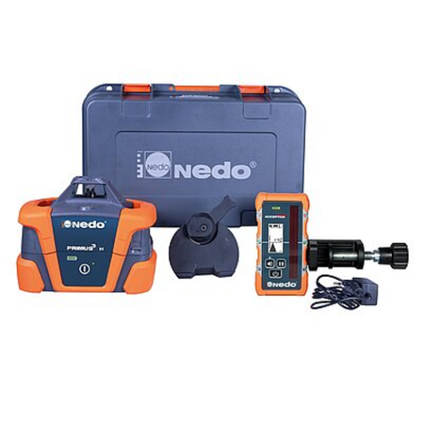 Nedo PRIMUS 3 H roterende bouwlaser + ACCEPTOR MAXX