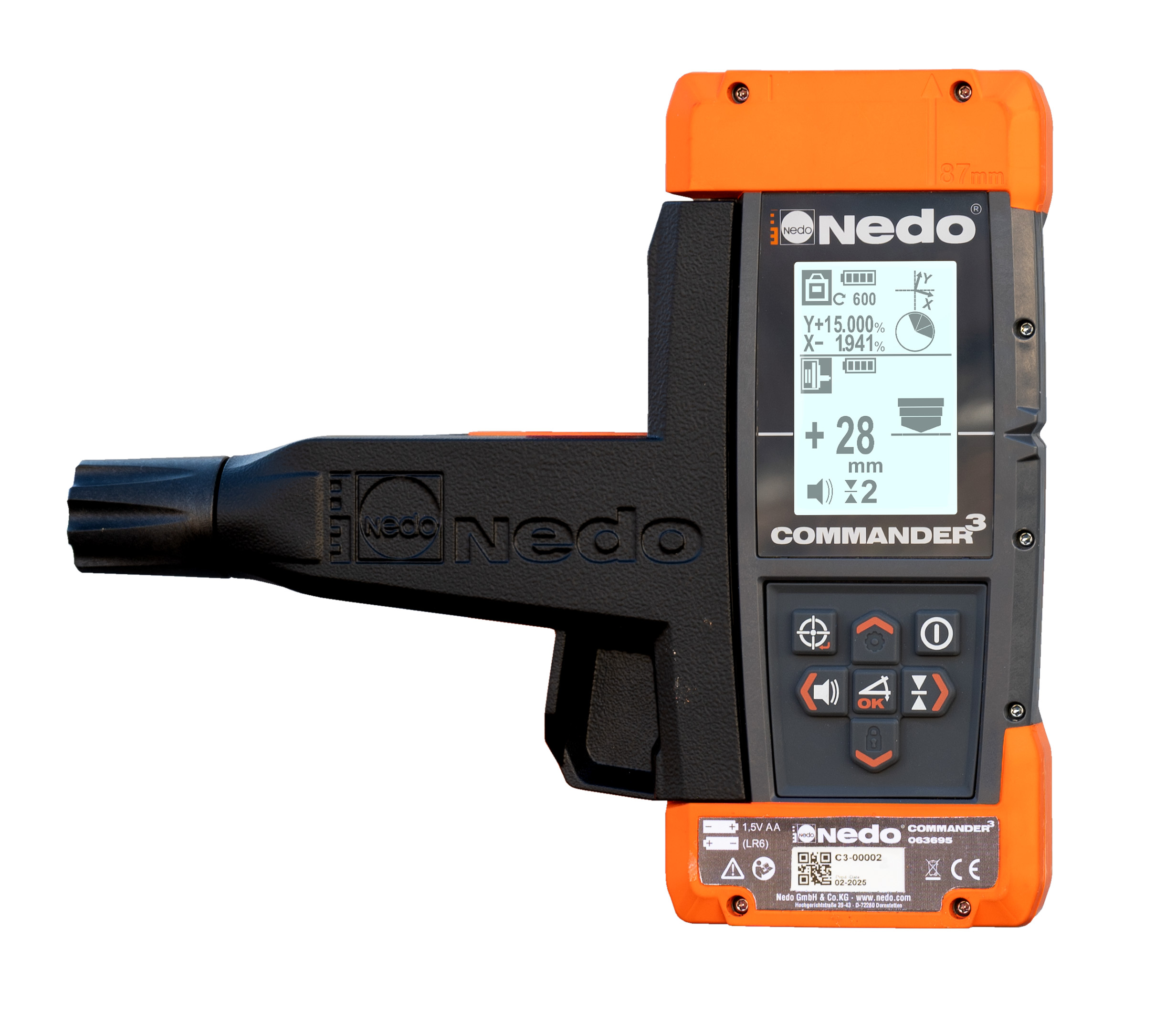 Nedo PRIMUS 3 HVA2N dubbel afschotlaser met AutoAlign & COMMANDER 3 - Afbeelding 2