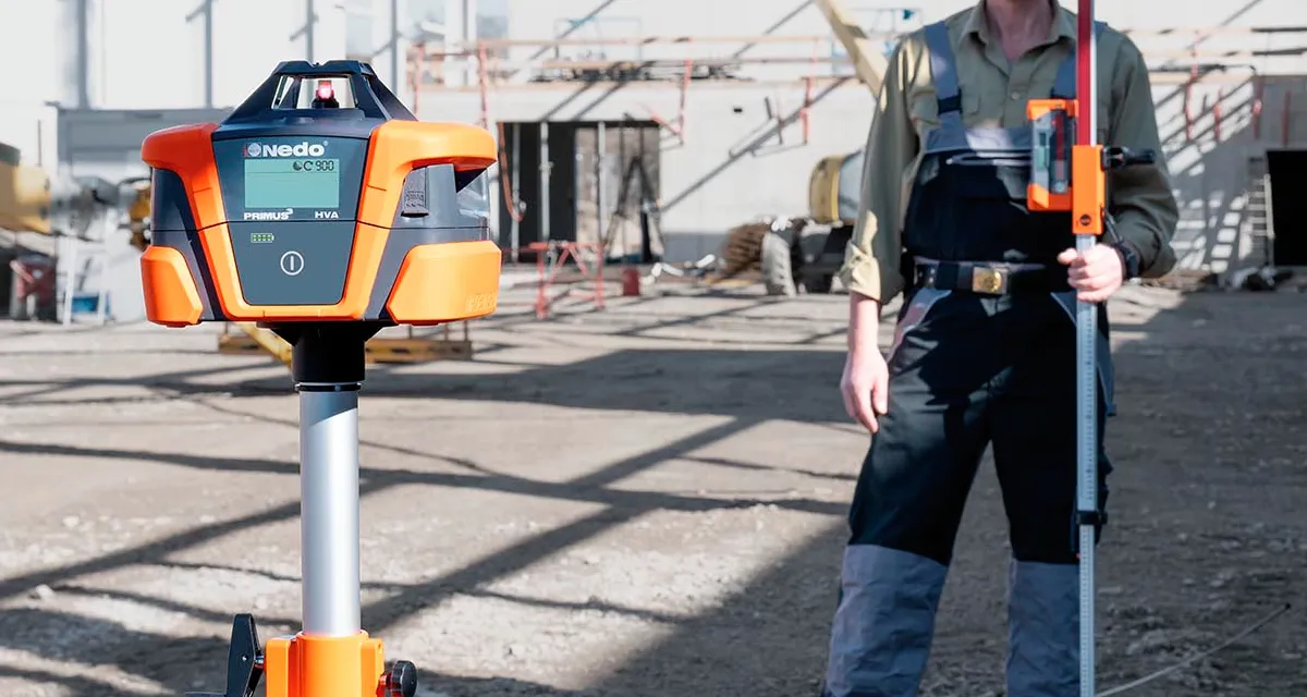 Nedo PRIMUS 3 HVA roterende bouwlaser met AutoAlign & COMMANDER 3 - Afbeelding 2