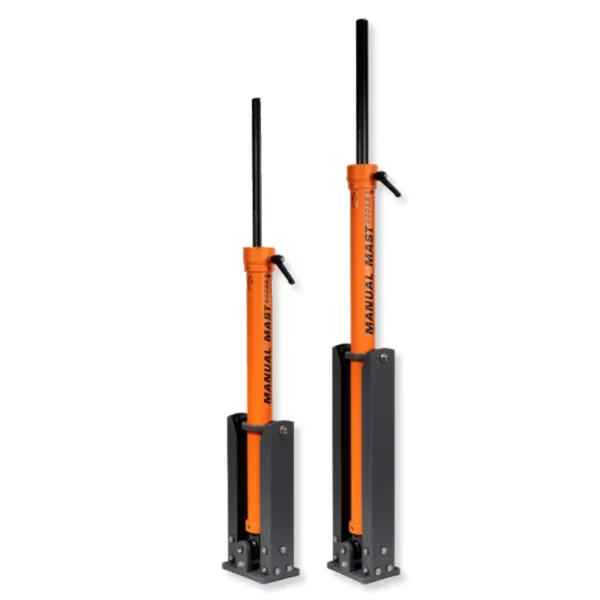 LaserElectronics Mast MM 900SB Uitschuifbare mast (171 - 261cm) met shockabsorber